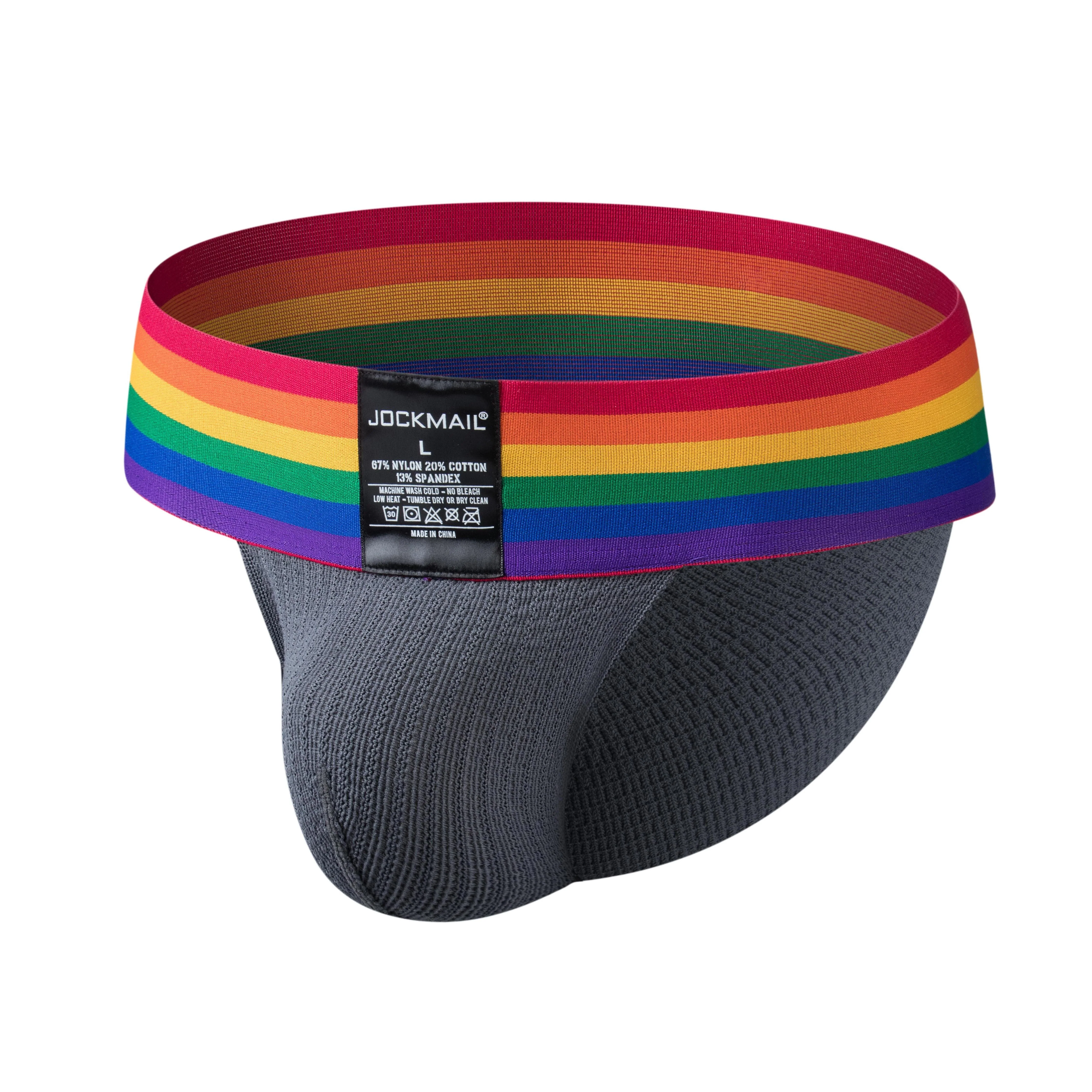 Men's JOCKMAIL JM380 - Old School Pride Brief - Image 6
