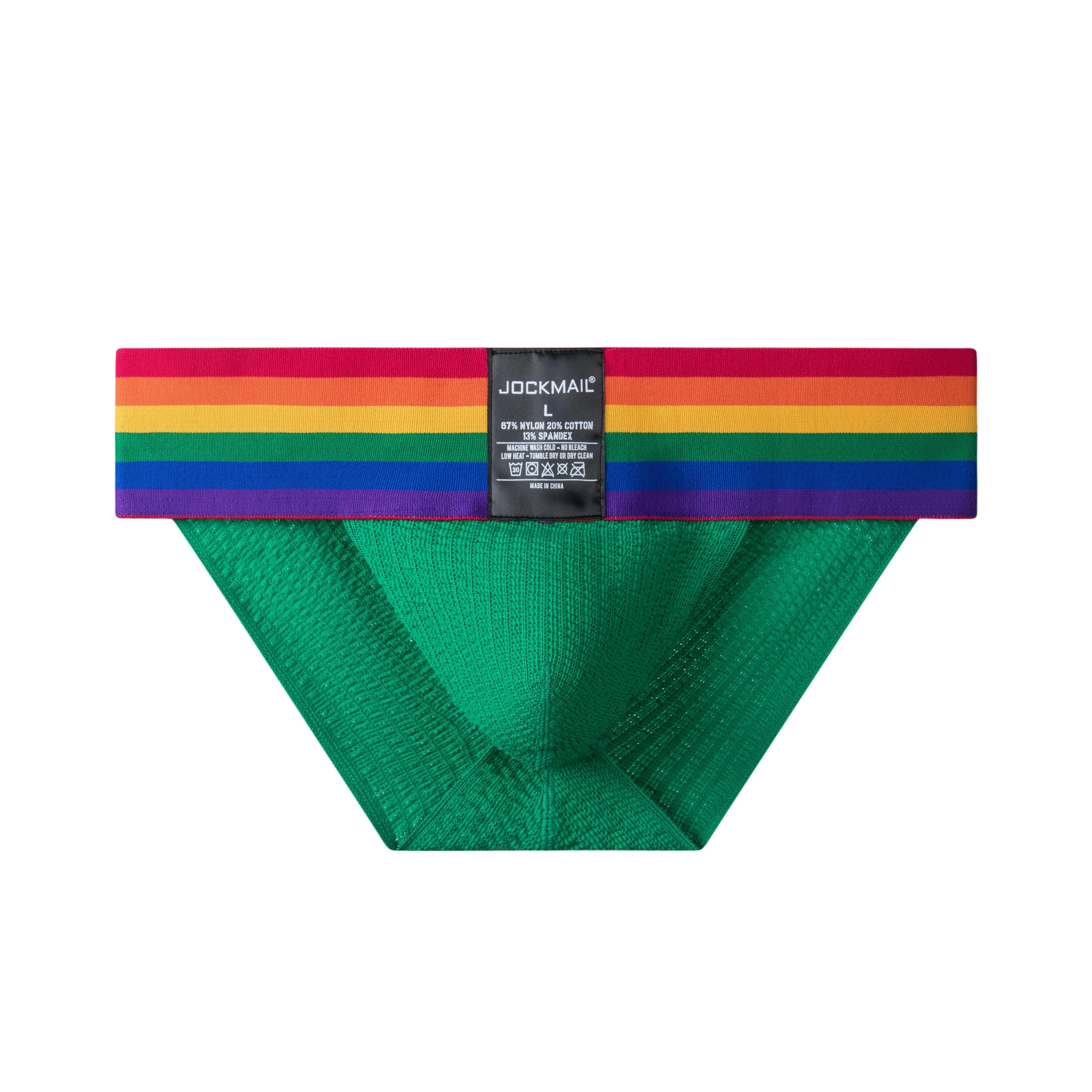 Men's JOCKMAIL JM380 - Old School Pride Brief - Image 7
