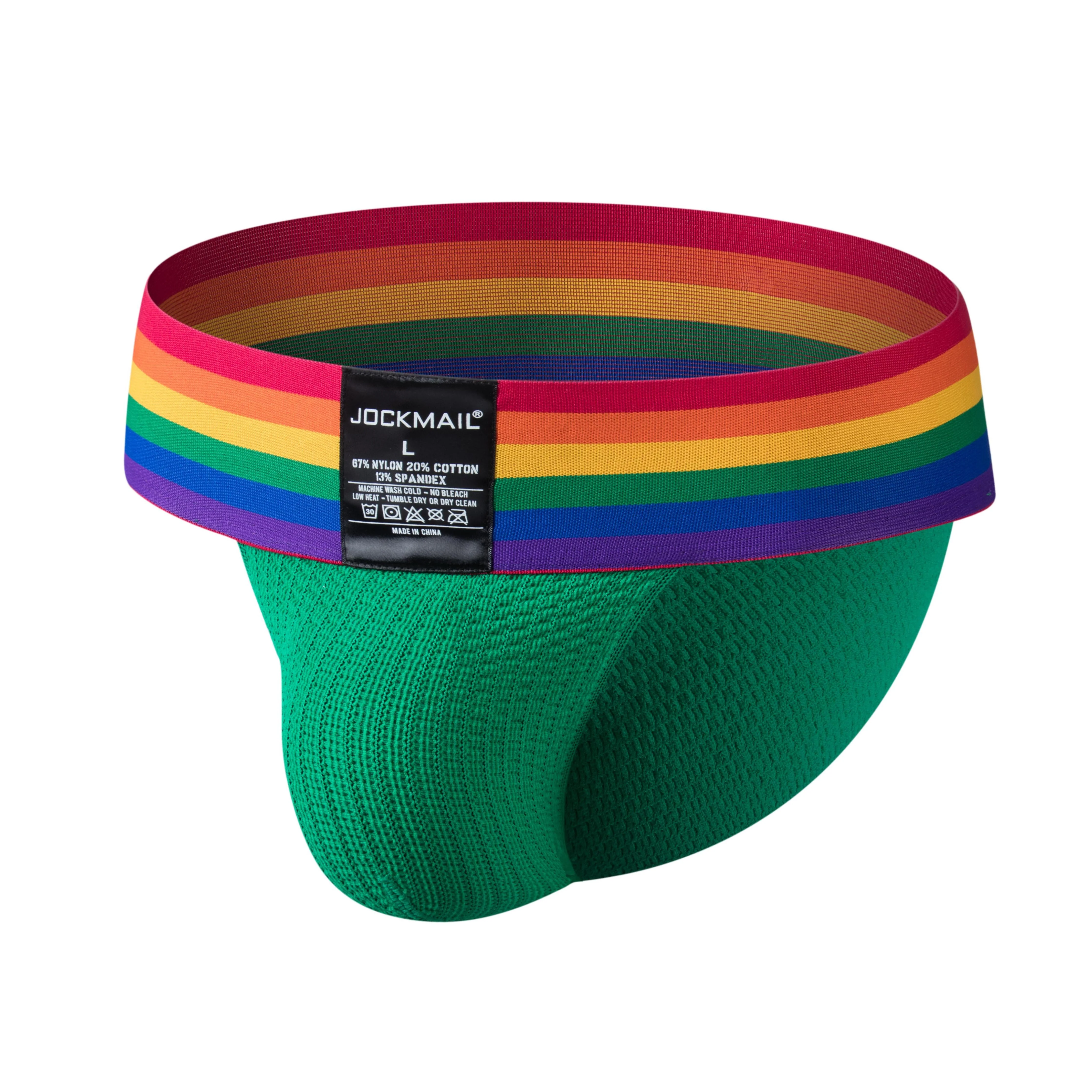 Men's JOCKMAIL JM380 - Old School Pride Brief - Image 8