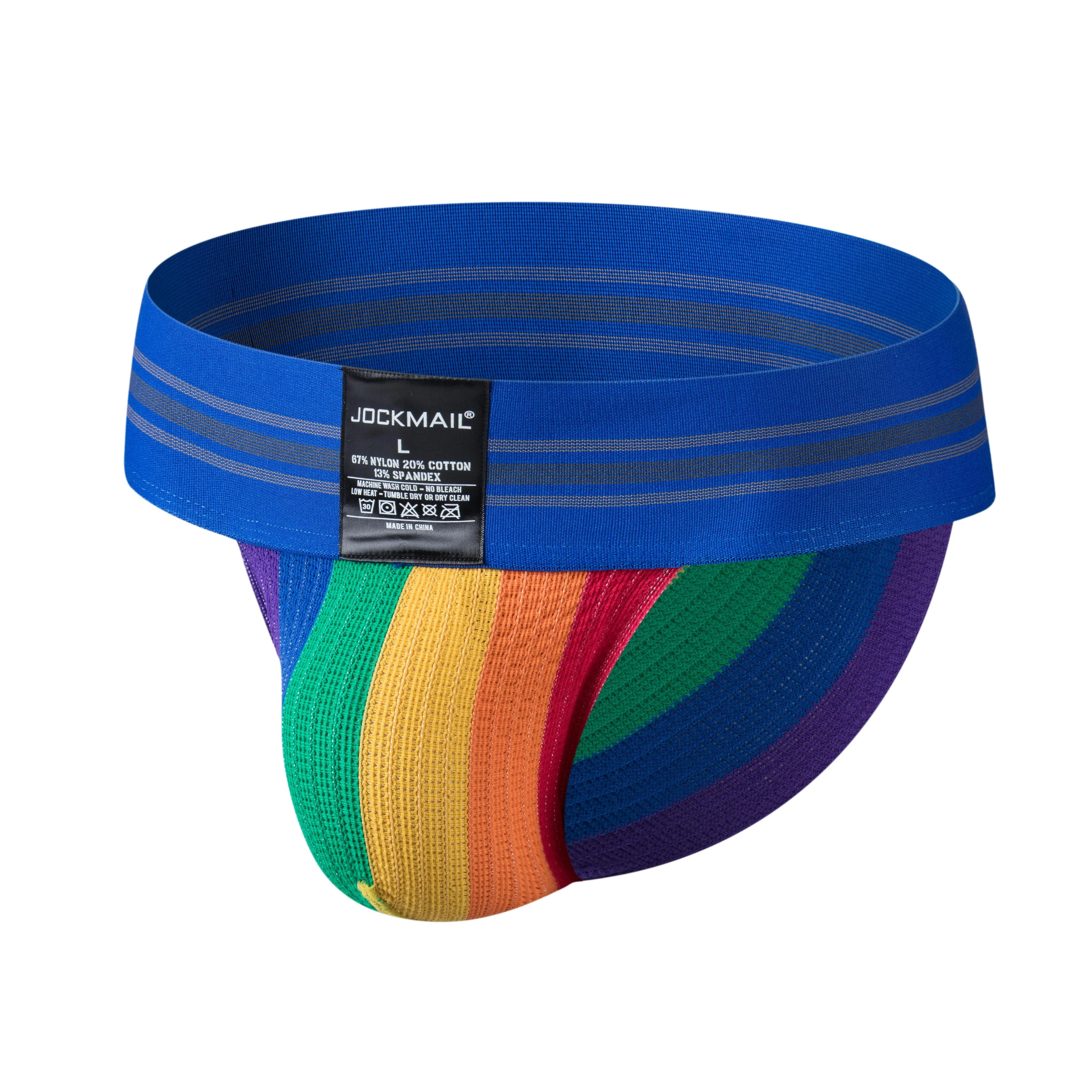 Men's JOCKMAIL JM381 - Pride Brief - Image 4