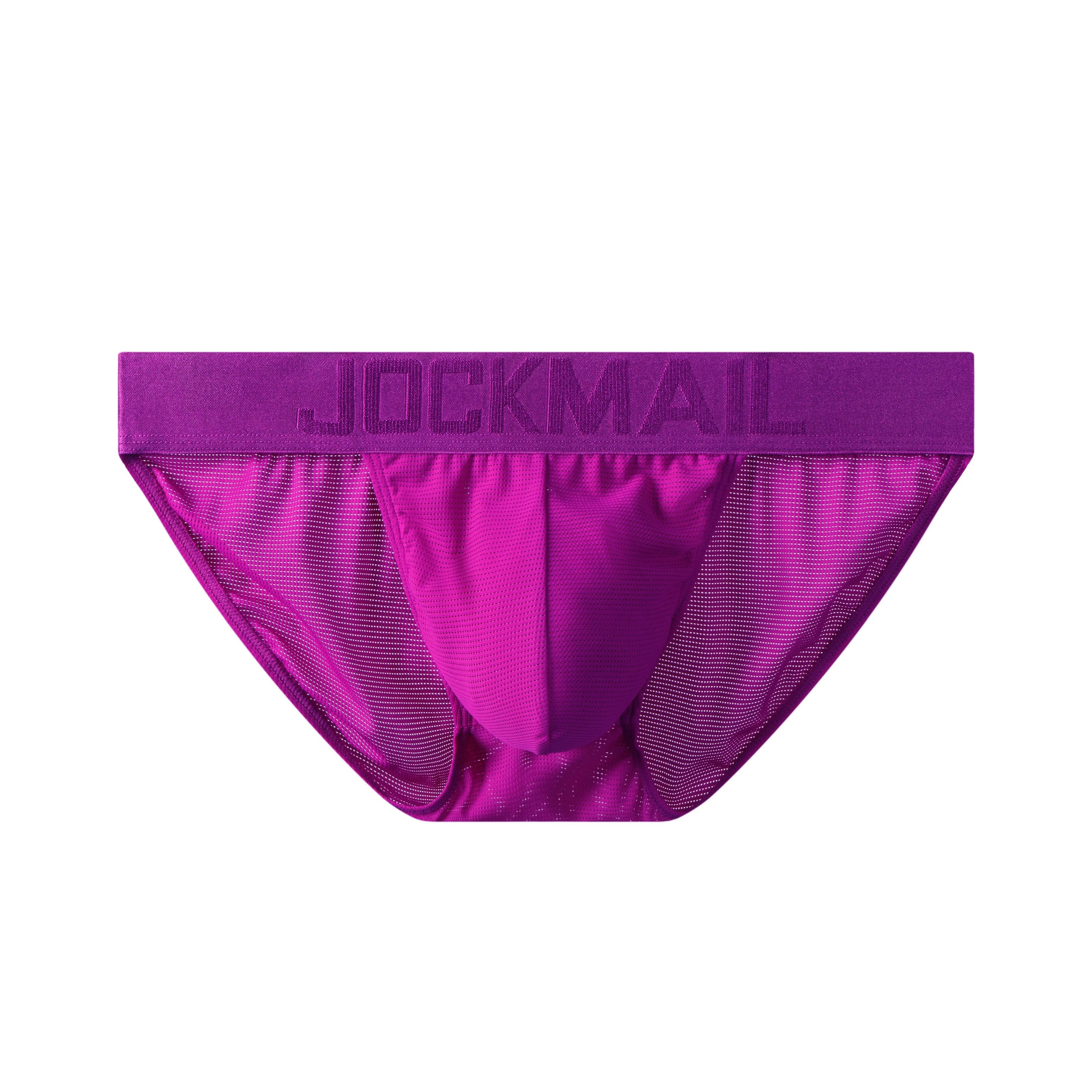 Men's JOCKMAIL JM387 - Monochromatic Mesh Brief - Image 22