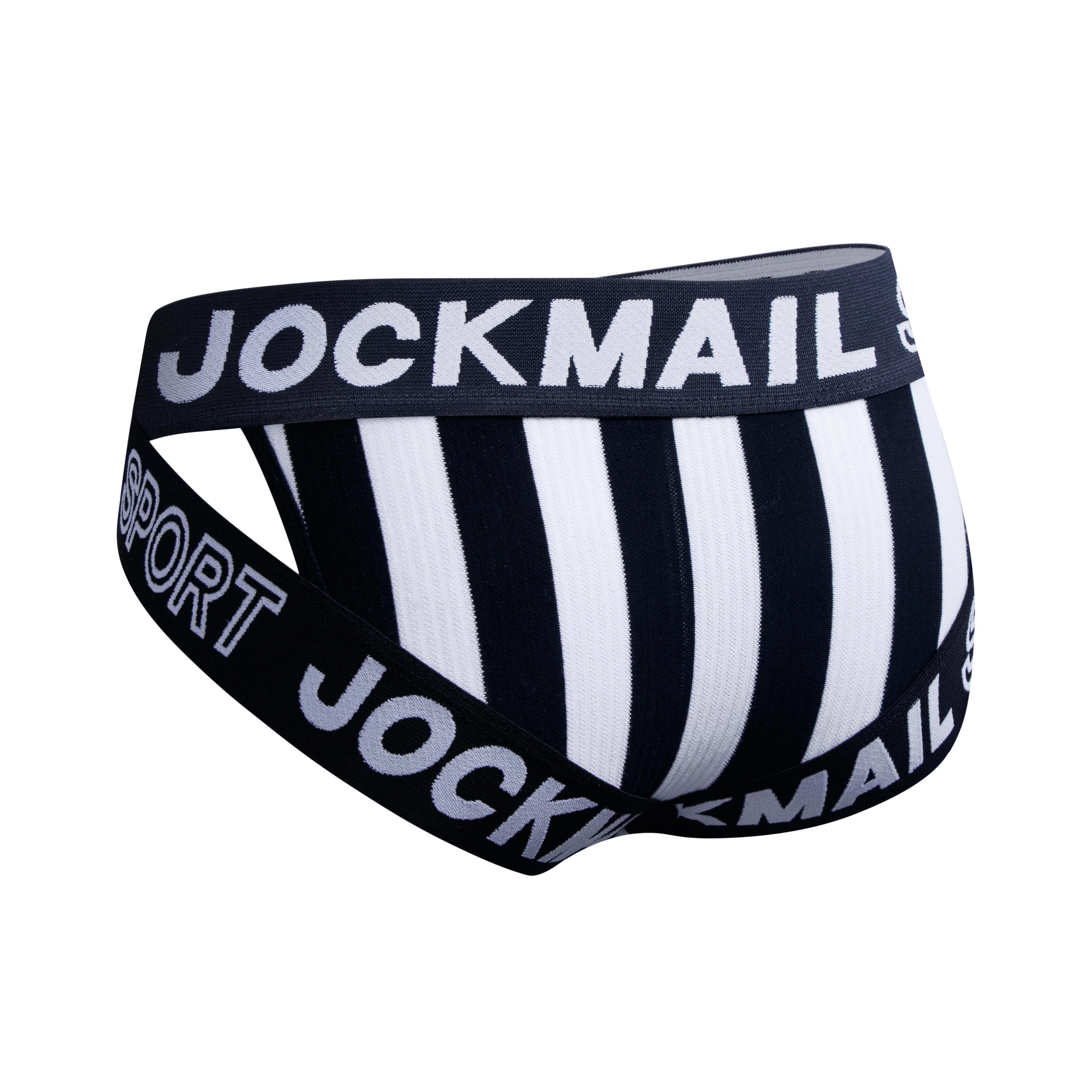 Men's JOCKMAIL JM389 - Sport Side Cut Brief - Image 2