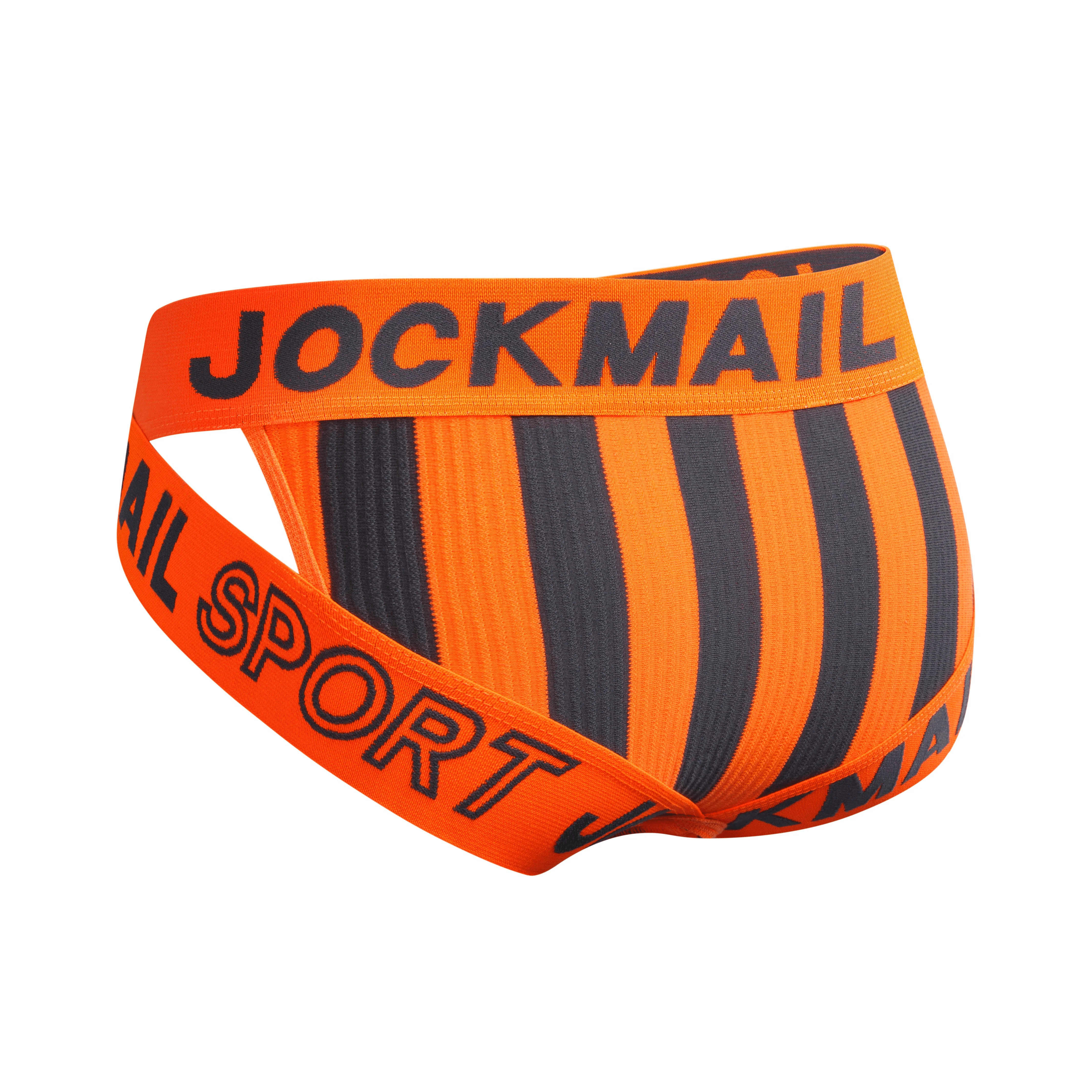 Men's JOCKMAIL JM389 - Sport Side Cut Brief - Image 3