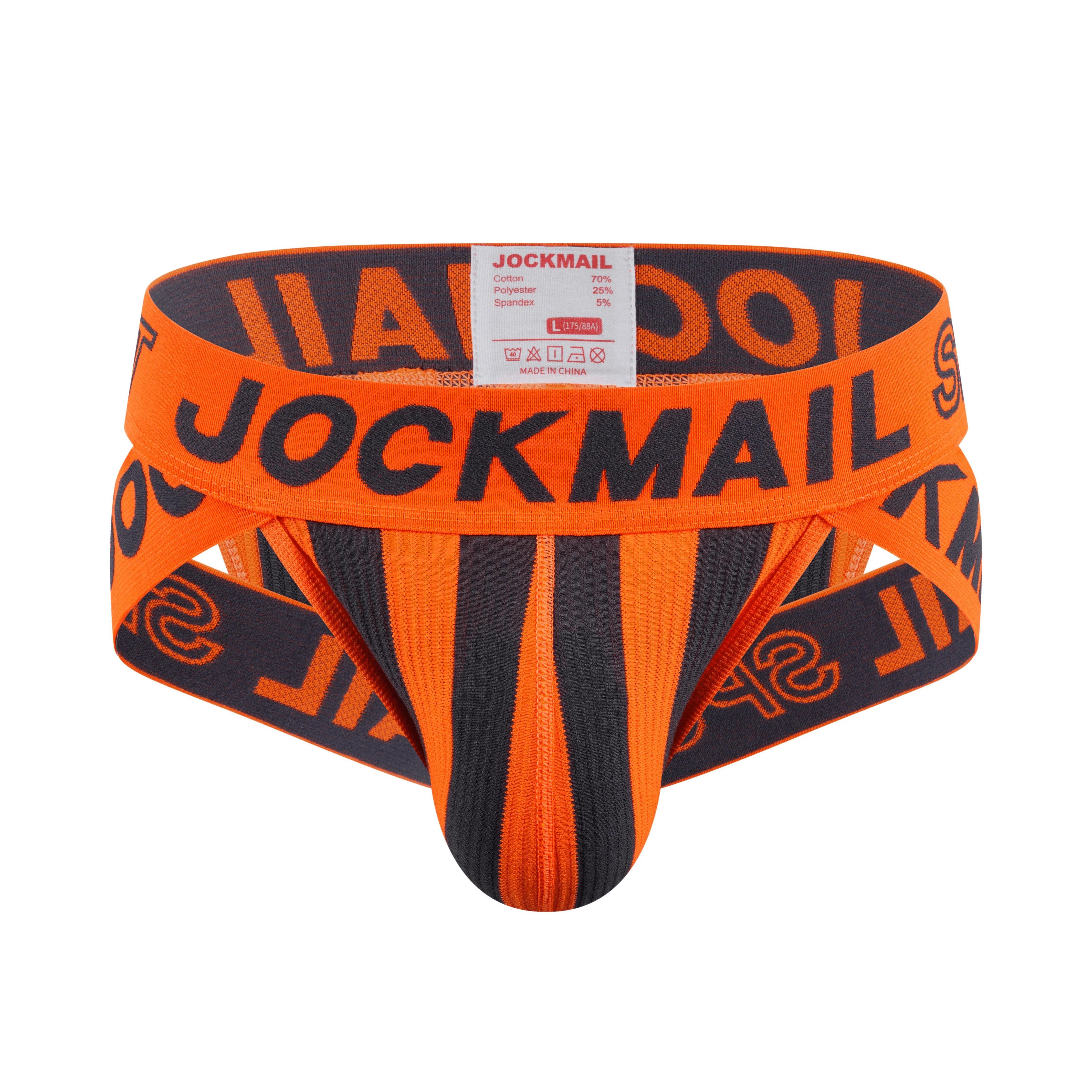 Men's JOCKMAIL JM389 - Sport Side Cut Brief - Image 4