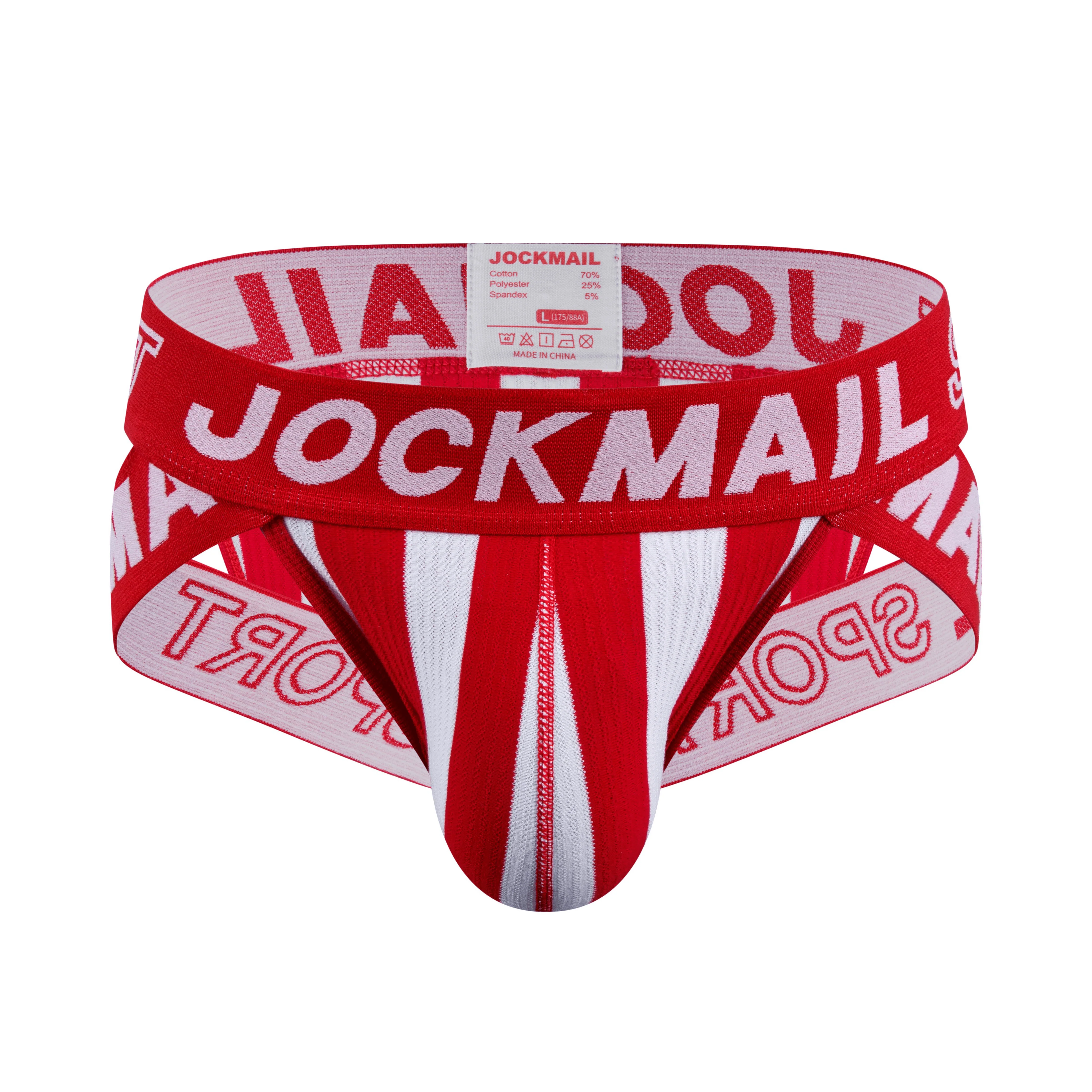 Men's JOCKMAIL JM389 - Sport Side Cut Brief - Image 9