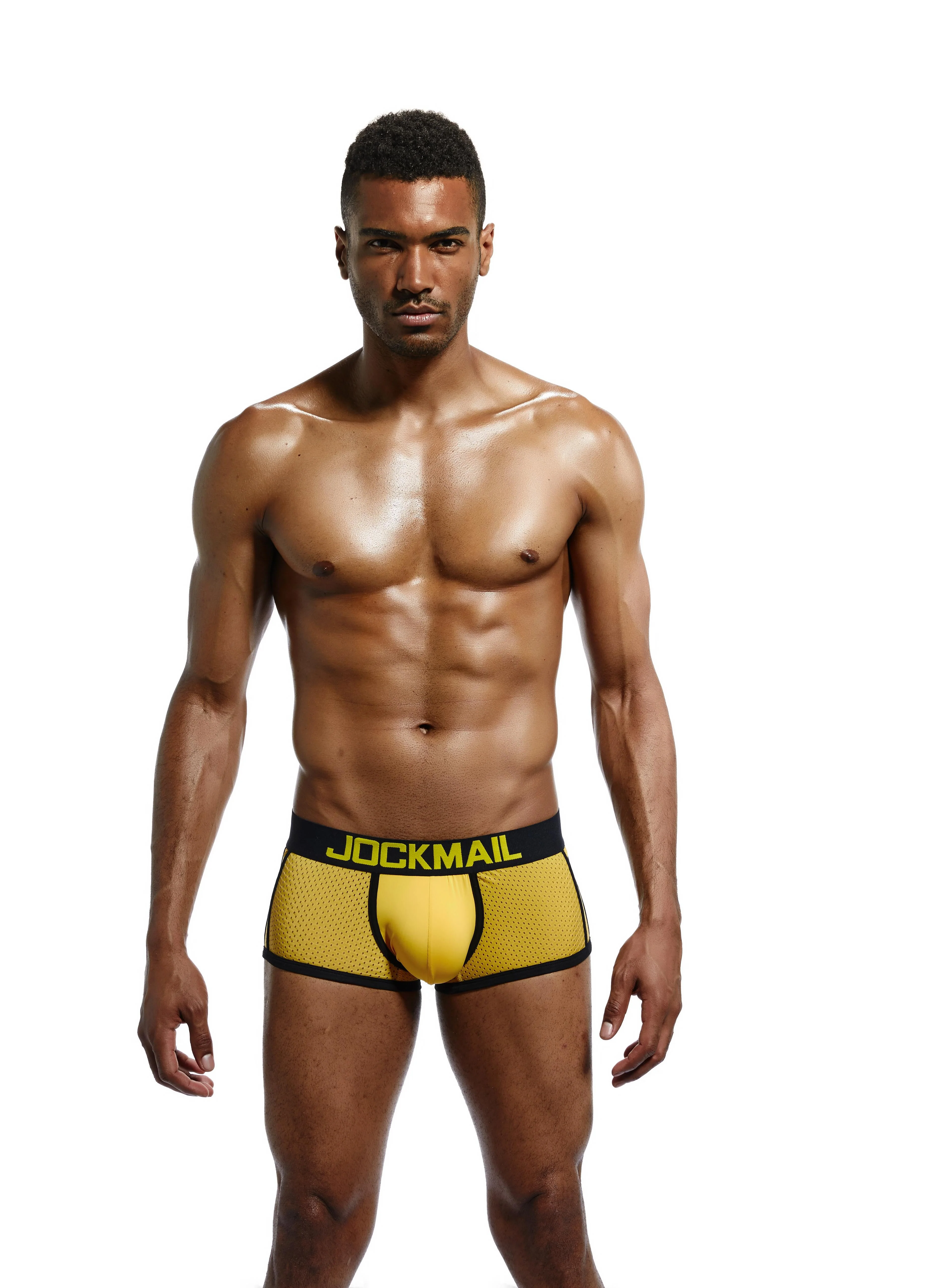Men's JOCKMAIL JM405 - Cotton/Mesh Boxer - Image 8