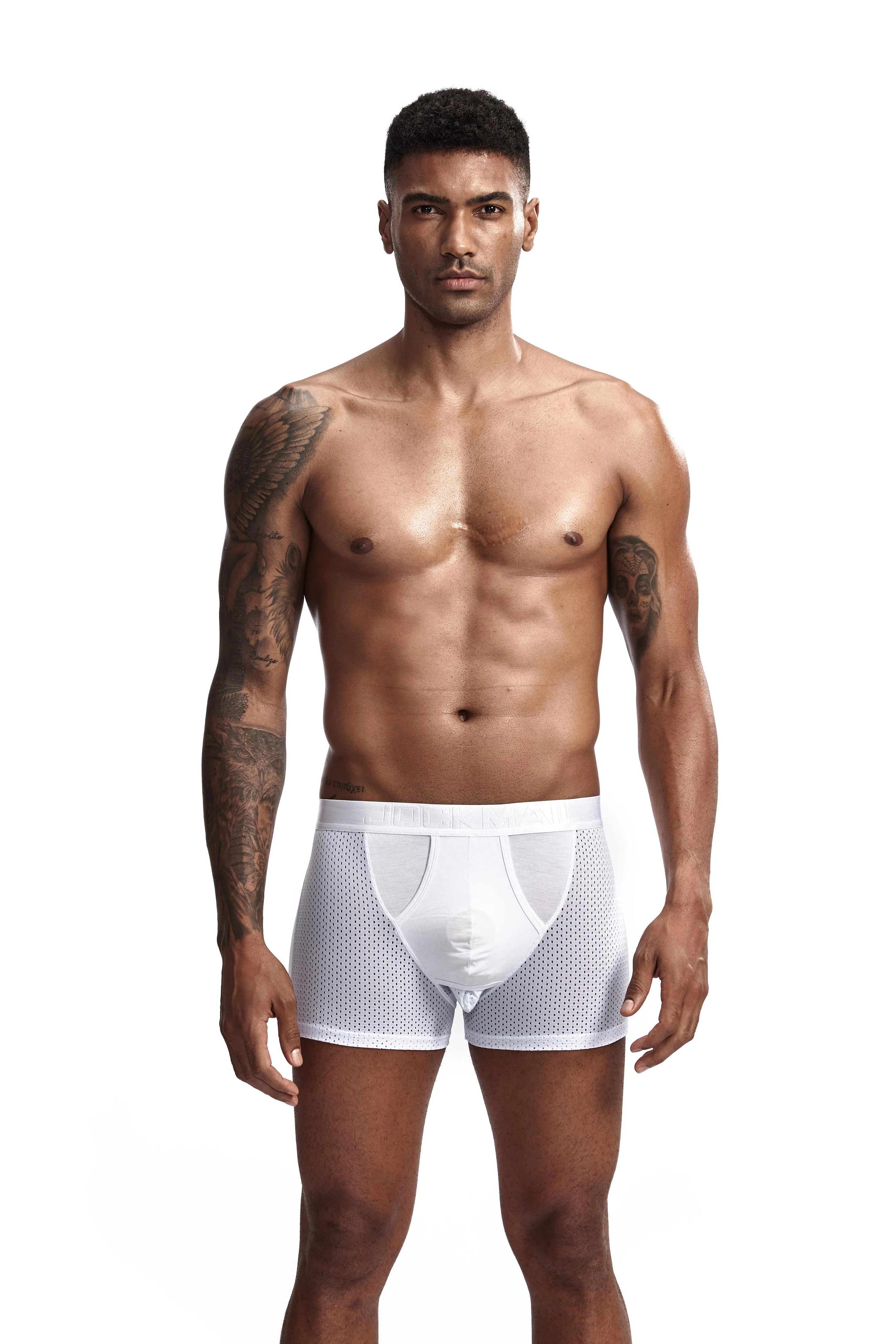 Men's JOCKMAIL JM451 - Black - Blue - Navy - White - Image 13
