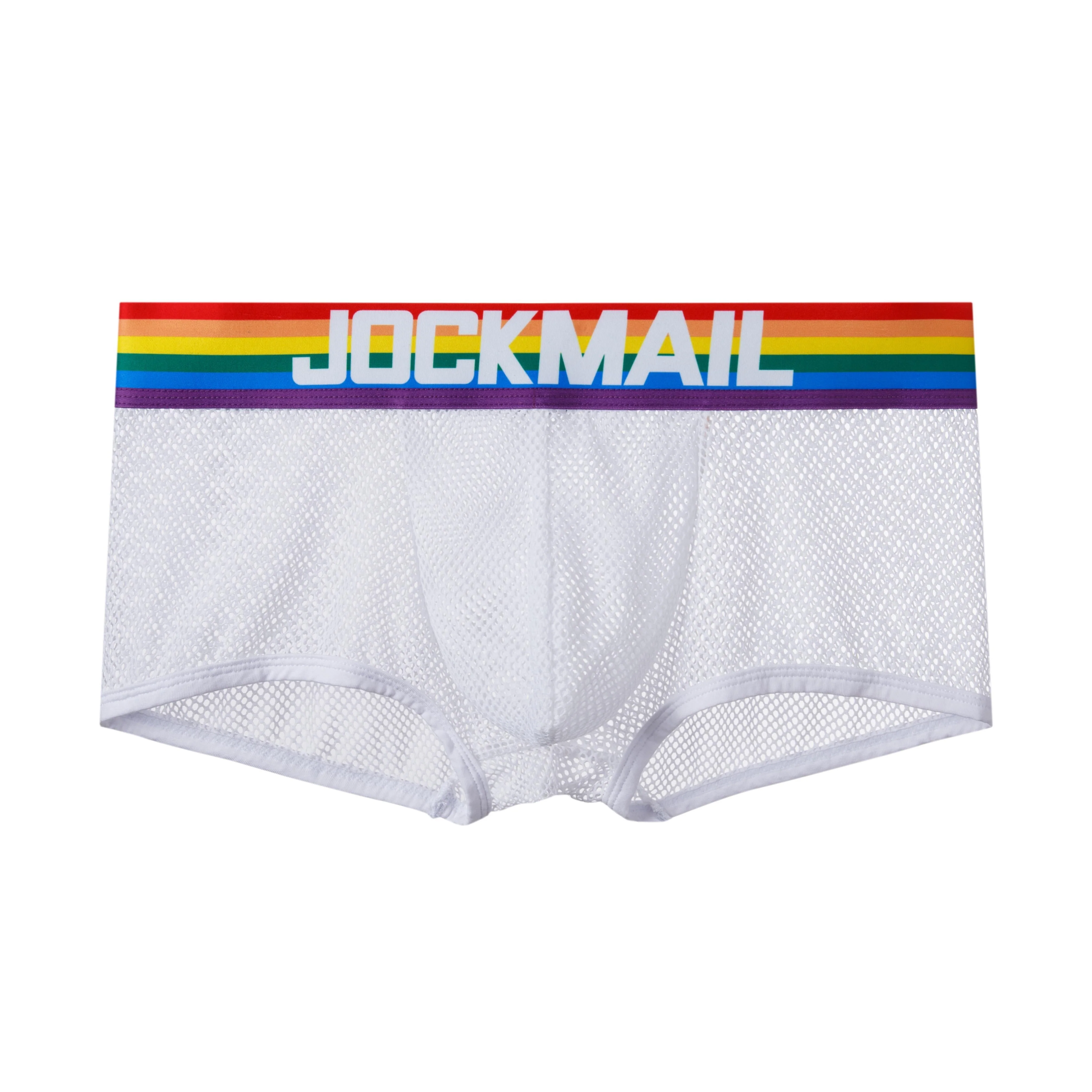 Men's JOCKMAIL JM462 - Mesh Pride Boxer - Image 3