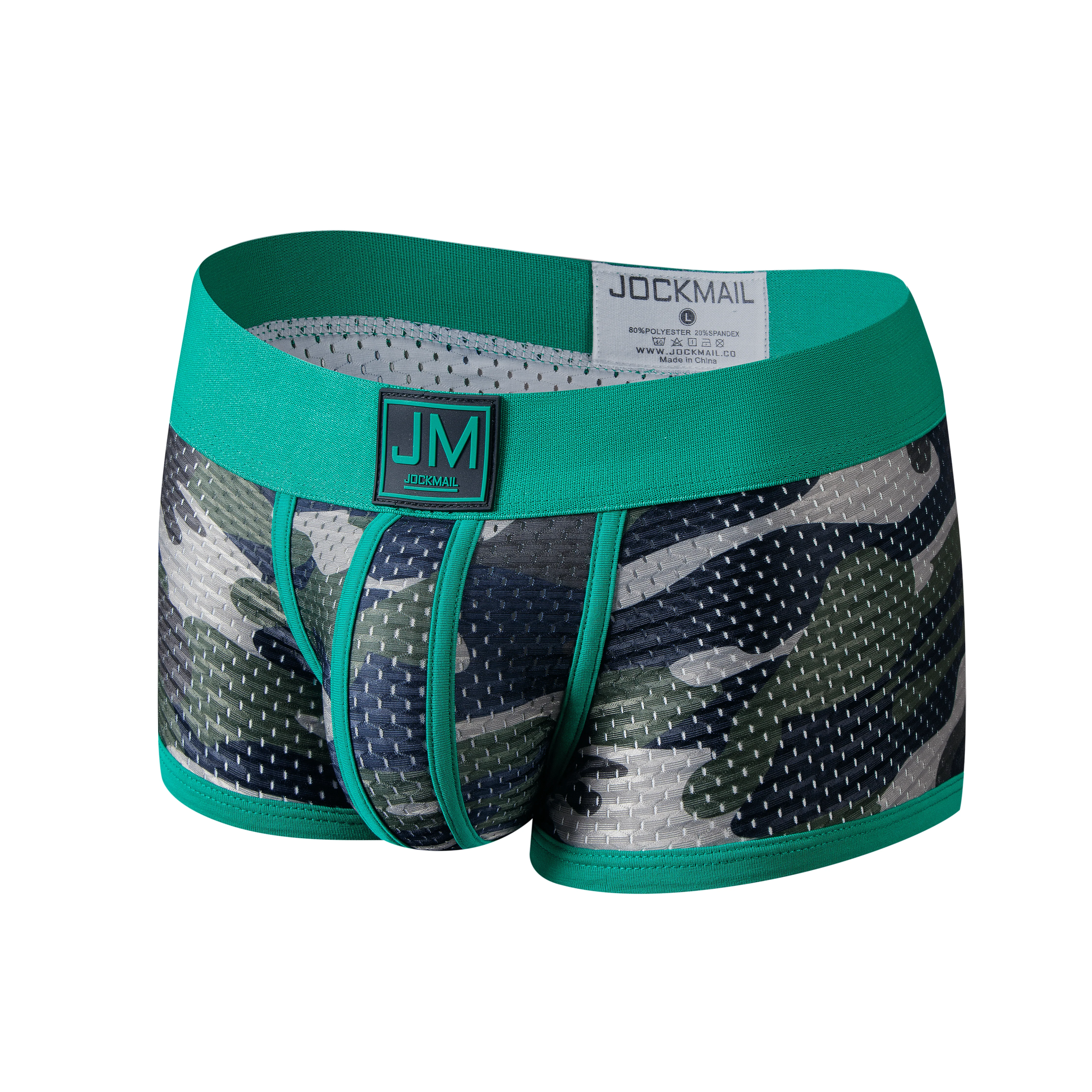 Men's JOCKMAIL JM463 - Camouflage Boxer - Image 3