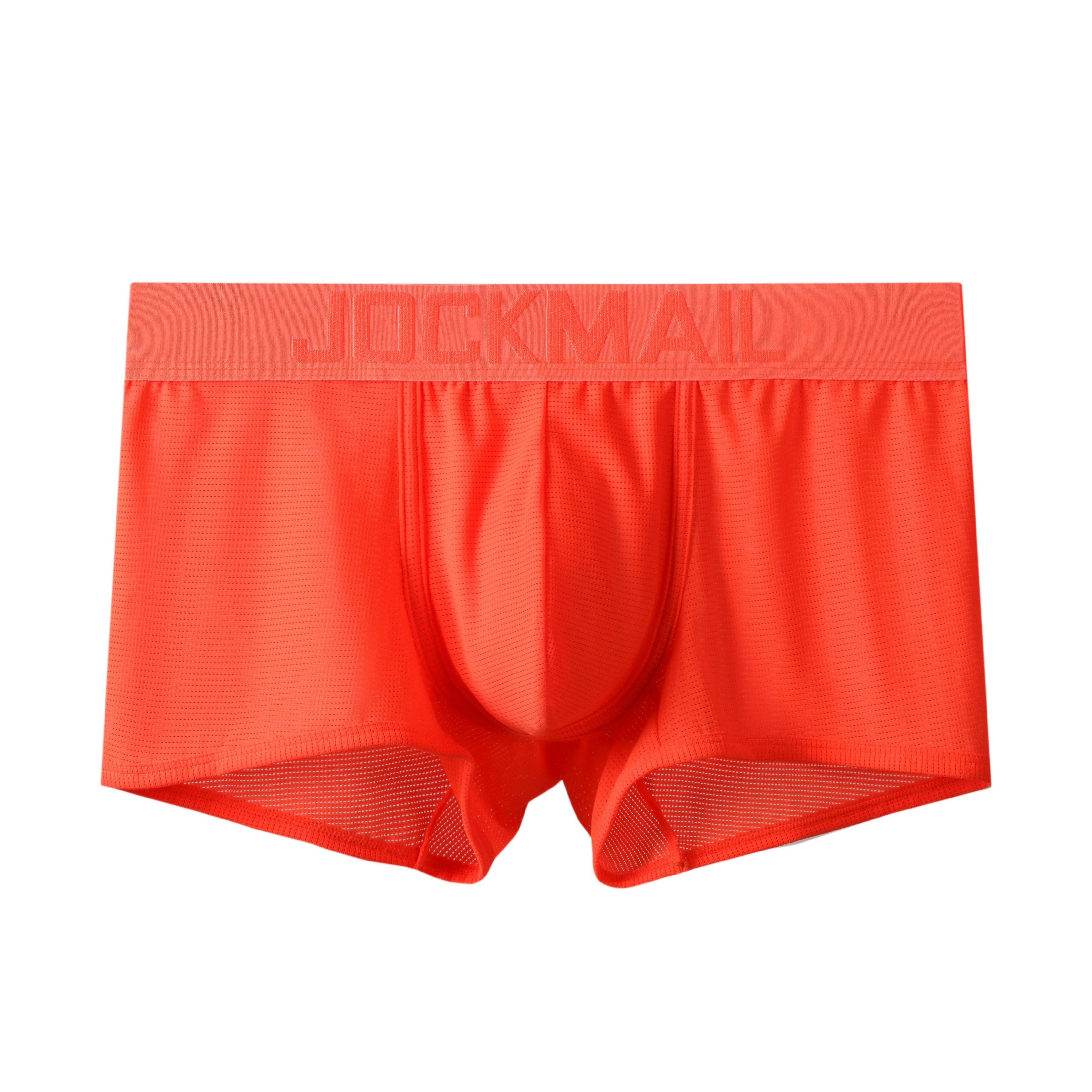 Men's JOCKMAIL JM466 - Monochromatic Mesh Sports Boxer - Image 20