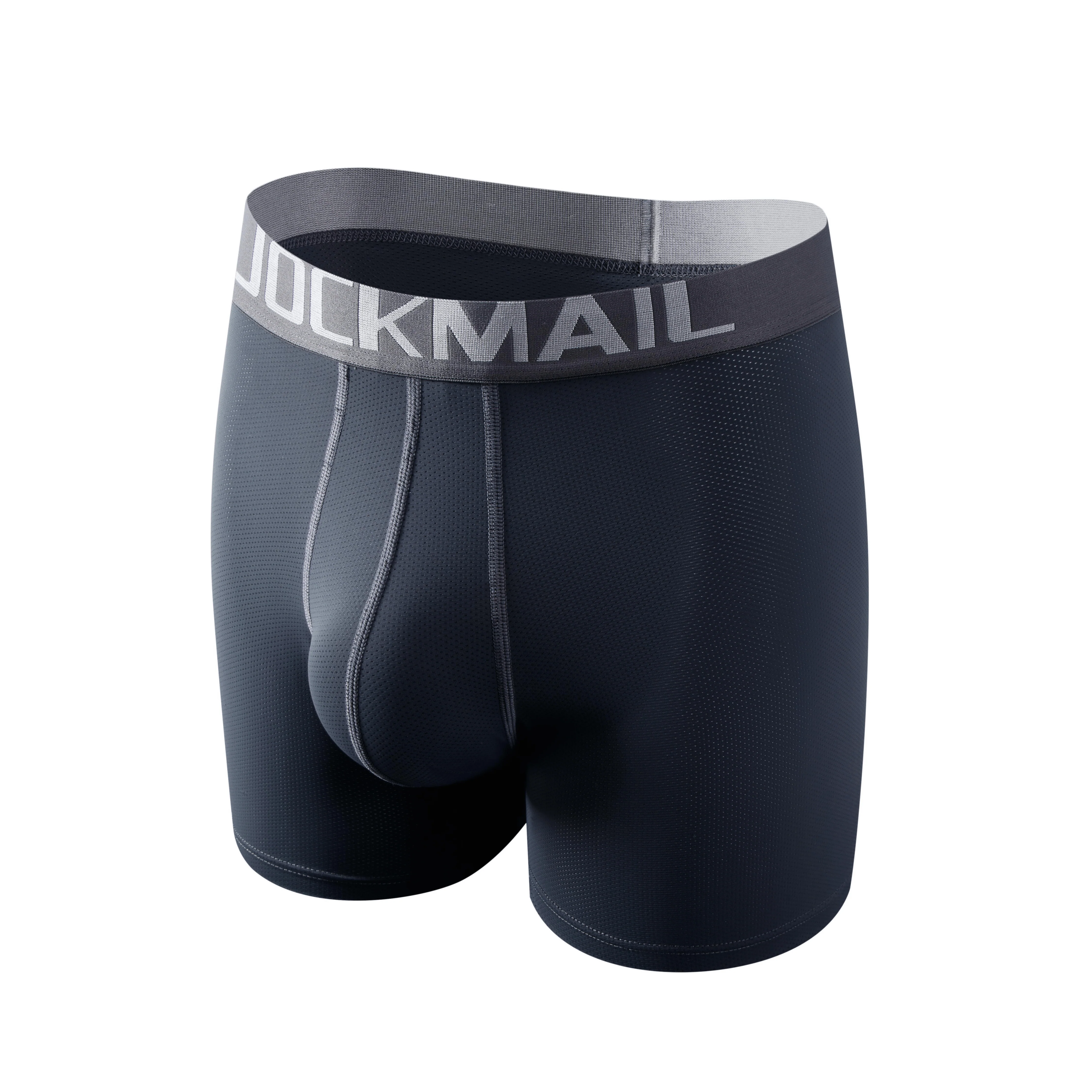 Men's JOCKMAIL JM468 - Open Front Mesh Boxer - Image 25