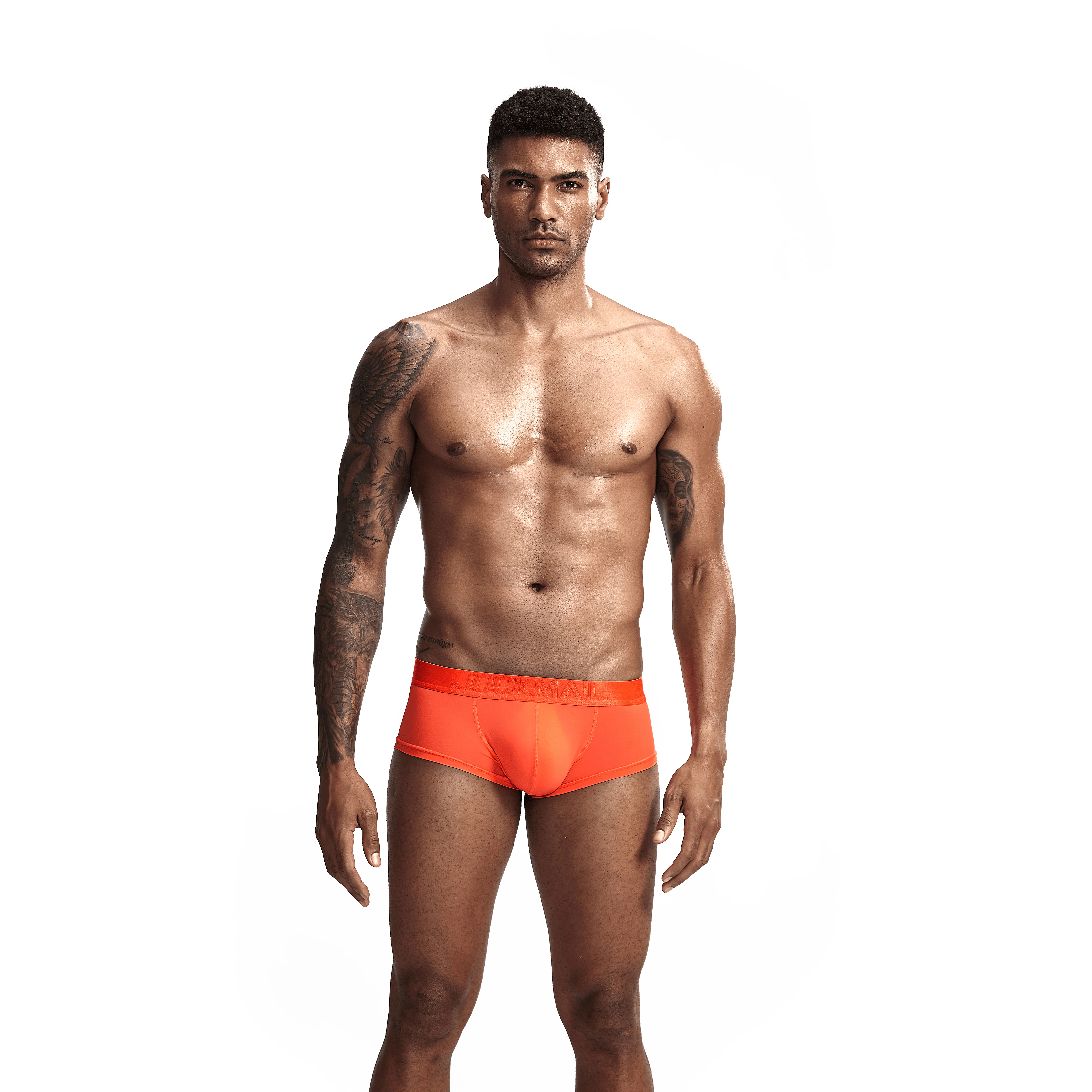Men's JOCKMAIL JM492 - Ice Silk Boxer - Image 4