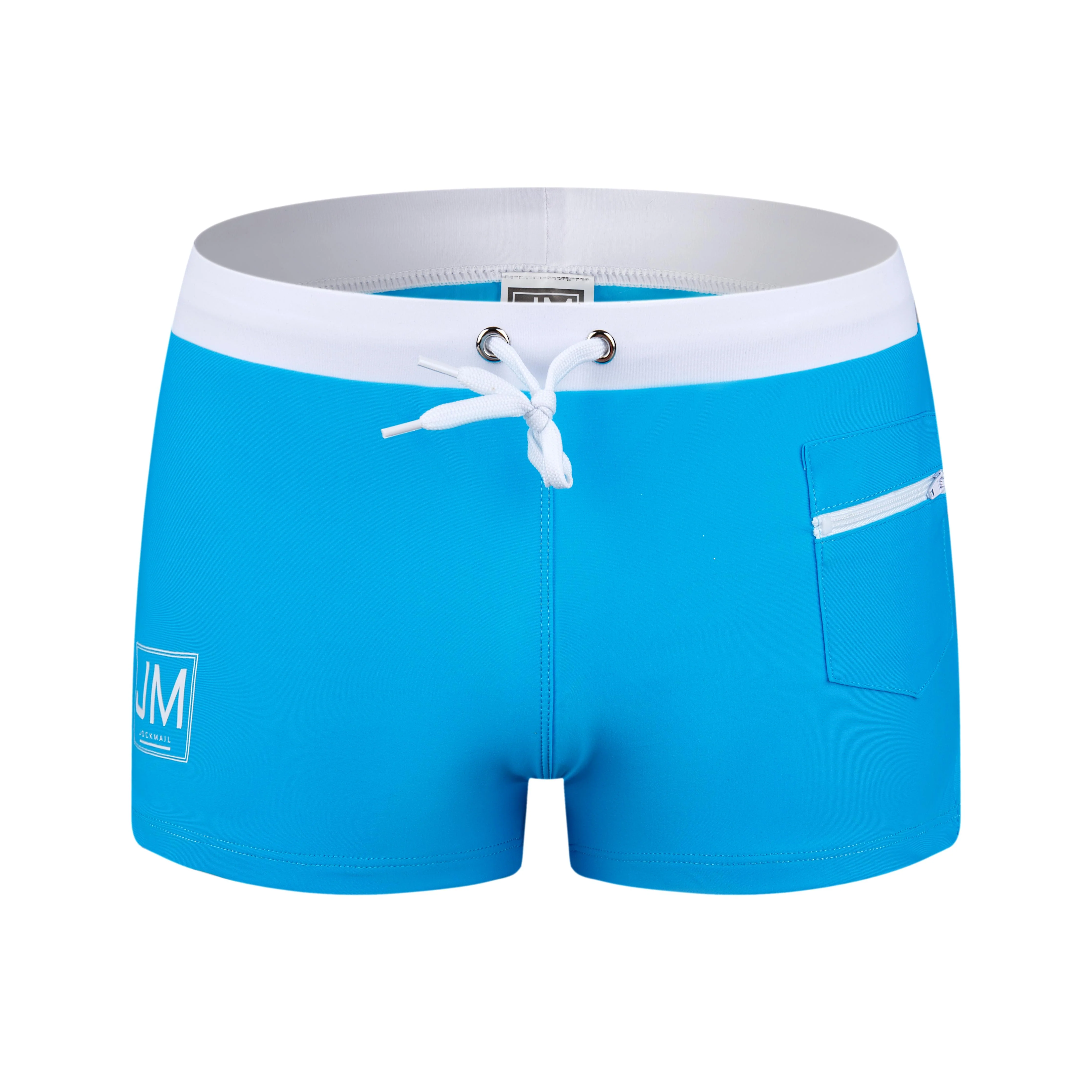 Men's JOCKMAIL JM702 - Two-Tone Enhancing Swim trunk - Image 10