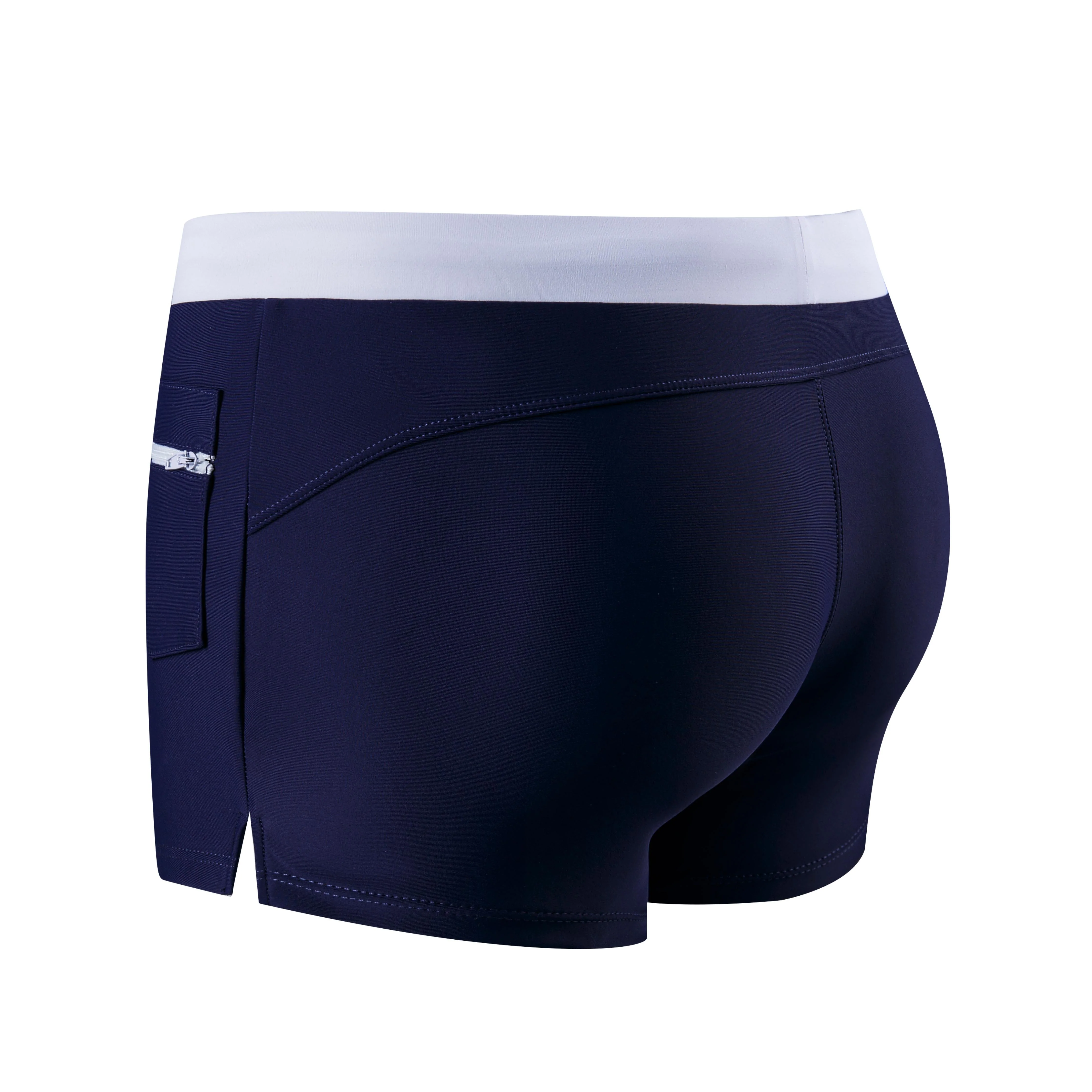 Men's JOCKMAIL JM702 - Two-Tone Enhancing Swim trunk - Image 7