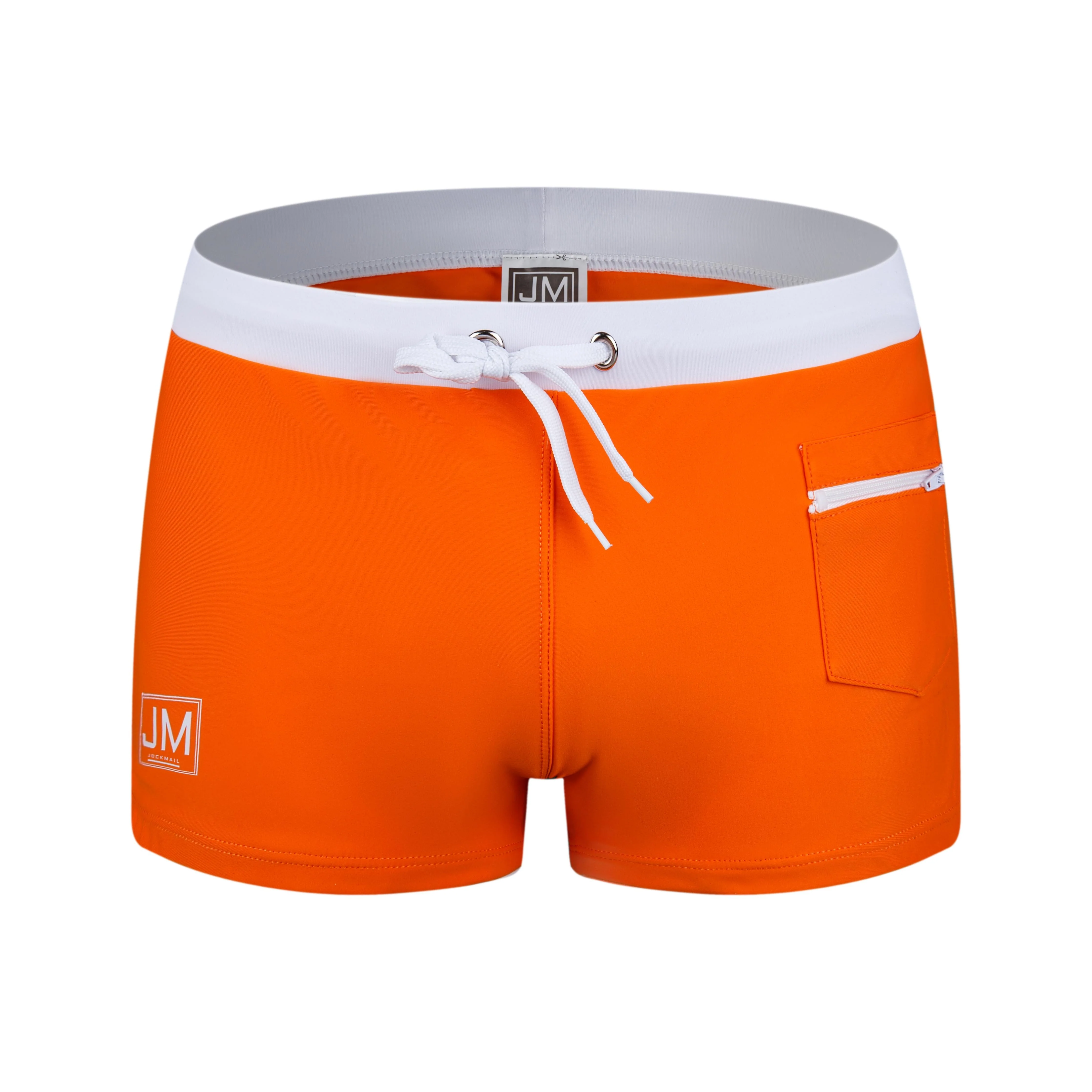 Men's JOCKMAIL JM702 - Two-Tone Enhancing Swim trunk - Image 9