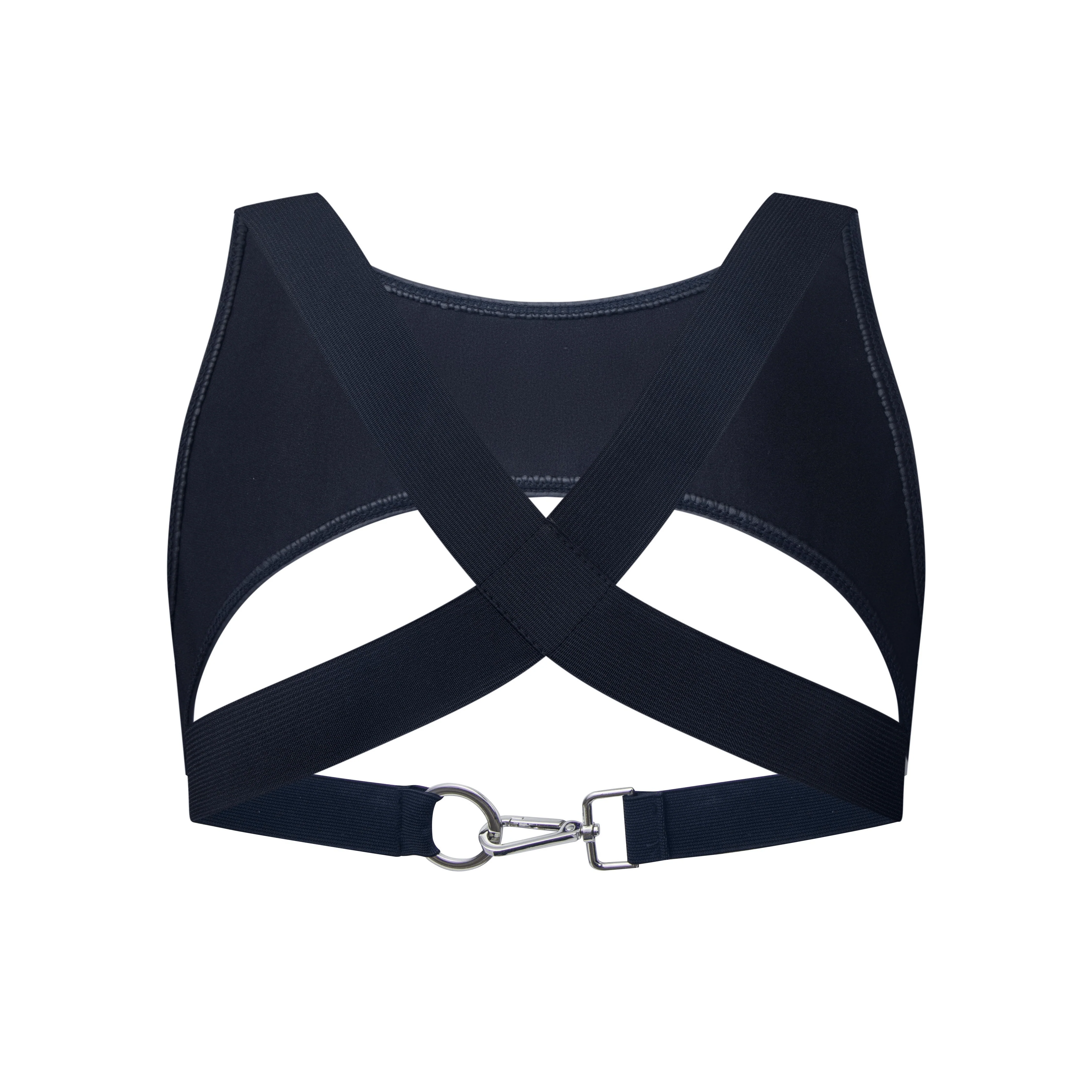 Men's JOCKMAIL JM997 - 'X' Perforated Mesh Harness w/strap - Image 6